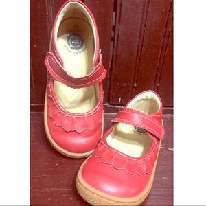 Livie & Luca Red Mary Janes